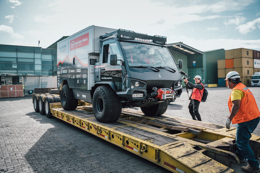 Gebrüder Weiss Peak Evolution Team achieves new world altitude record for e-vehicles at Ojos del Salado, Chile